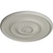 Ekena Millwork Large Floral Ceiling Medallion, Hand-Painted Pot of Cream, 41 1/8"OD x 2 1/2"P CM41FLPCF - alternate 4
